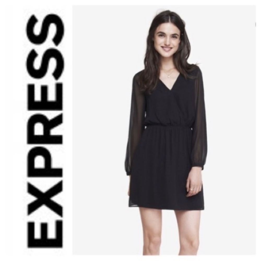 Express long sleeve dress